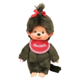 Sekiguchi Monchichi 226375 Premium Standard Doll, Size: S, Color: Brown, Type: Girl