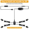 YaeCCC USB Powered Mini Spotlights for Display,Dimmable Mini LED Spotlight