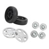 4 Set Luggage Wheels Rotating Flexible Luggage Suitcase Replacement Wheels