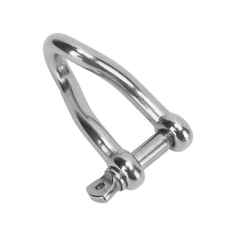 12mm Stainless Steel Twist Shackle with Screw Pin High Breaking