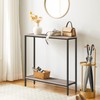 HOOBRO 29.5 Inches Narrow Console Table, Small Sofa Table, Entryway