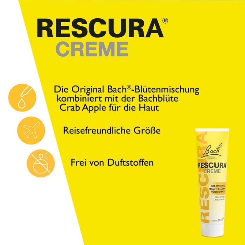 Bach Flowers Original Rescura Cream 30 ml