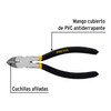 Pretul PCD-6P, Pinza de corte diagonal en acero al carbono,