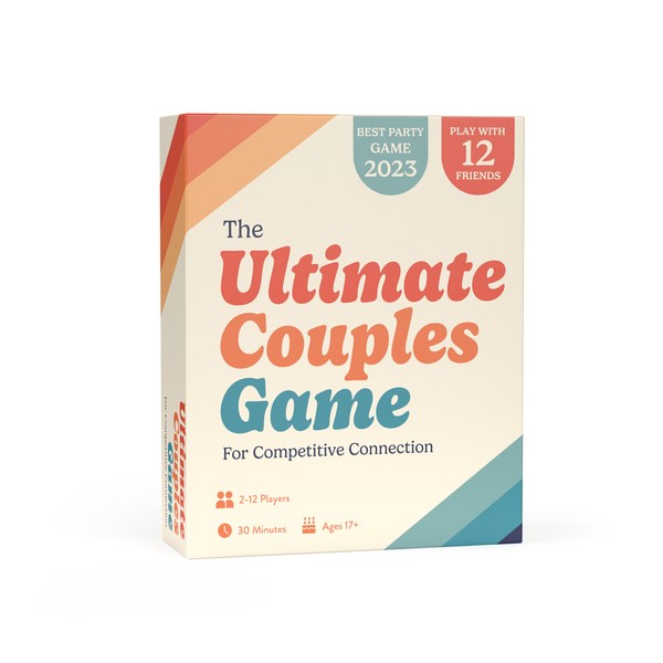 Ultimate Couples Game - Revealing Party Game for Adults & Intimate Couples Game for Date Night! Guess, Match, Flirt, Trivia, Conversation & Relationship Card Game for Couples Gifts 2-12 Players