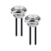 Lokatall Dual Push Flushing Toilet Button, 2 Pack Replacement Toilet