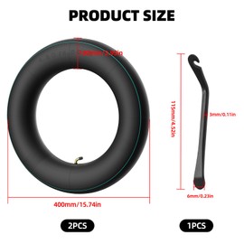 Pack of 2 Inner Tubes 4.80/4.00-8 for Wheelbarrow Wheel, Wheelbarrow Inner Tube, Inner Tube, Pneumatic Tyres, Rubber Hose, Wheelbarrow Hose, Tyre Tube, Replacement Hose