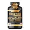 Magnesium Complex Supplement - 10 Active Forms, Glycinate, Citrate, Malate,