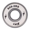 XiKe 8 Pcs 608-2RS Skateboard Bearings 8x22x7mm High Speed Smooth