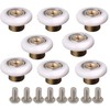 Shower Door Rollers，Roller Diameter 25mm, The Bathroom Glass Door Replacement
