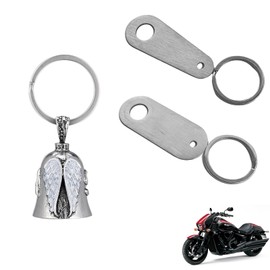 Excellent Motorcycle Bell - Excellent Keyring Motorcycle with Biker Bell - Universal Guardian Bell Motorcycle Bell
