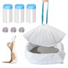UptVin 30 PCS Large Cat Litter Tray Liners, Cat Litter