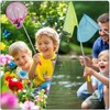 Sythrix 4 Pcs Kids Fishing Net with 2 Foldable Water