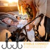 3pcs Stroller Connector with 2pcs Stroller Hook, Connector for Toddlers,