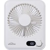 WHATOOK Small Desk Fan Personal Fans: 2000mah 10 Hours Battery