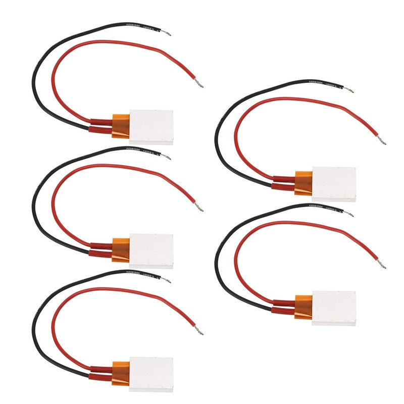 5Pcs PTC Heating Plate Aluminum Alloy Ceramic Thermostatic PTC Heating