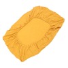 Fitted Crib Sheet Full Cotton Crinkle Fabric Soft Breathable Comfortable