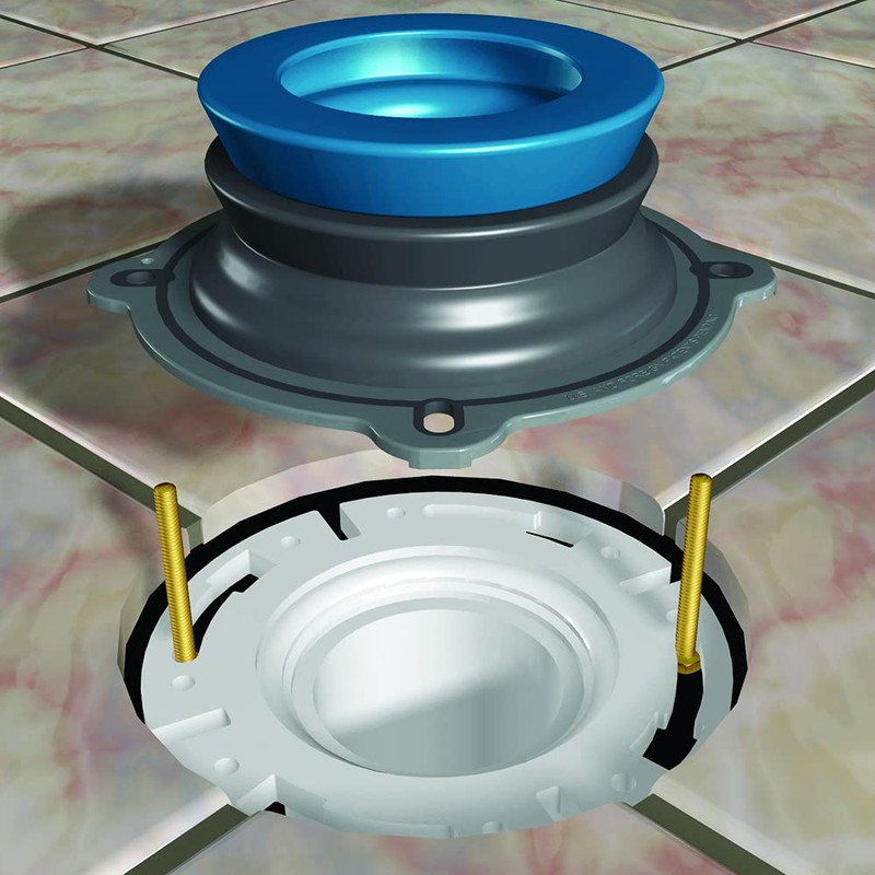 Danco Perfect Seal Toilet Wax Ring with Bolts (10826X)