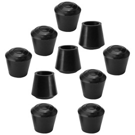 sourcing map 10pcs Chair Leg Tips Caps 13mm Anti Slip Rubber Furniture Table Feet Cover Floor Protector Reduce Noise Prevent Scratches