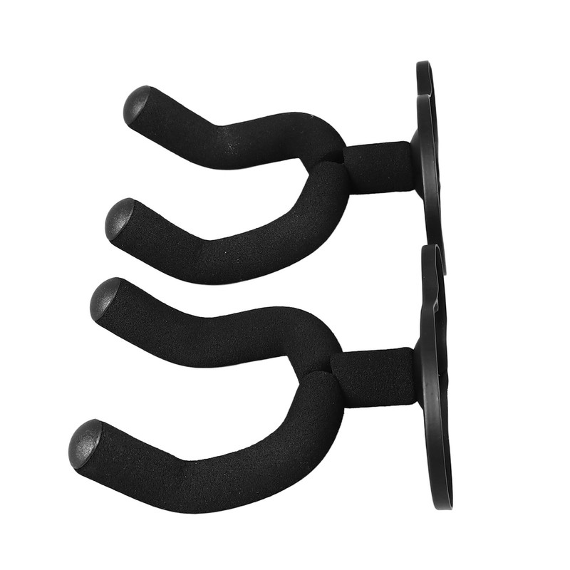 2PCS Guitar Wall Mount Hanger Metal Multifunctional Guitar Hangers Hook