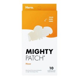 Parches Mighty Patch XL para nariz Parche hidrocoloide para Espinillas Acné Granos Transparentes invisibles 10pz