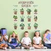 FYSUIMU Greenery Affirmation Station Bulletin Board Classroom Decorations Inspirational Motivational