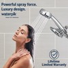 Waterpik One-Touch Dual 2-in-1 Shower System With Rain Shower Head