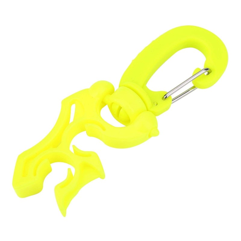 Diving Hose Clip Holder Premium Plastic 2 Hoses Adjustable Stable