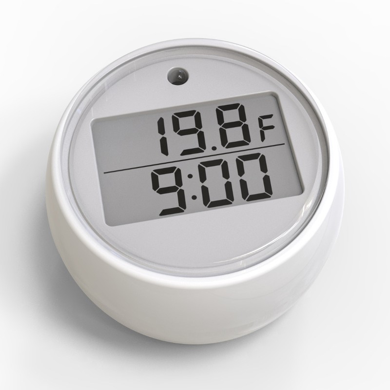 Electronic Ice Bath Thermometer Waterproof Time Timer with Automatic Timer