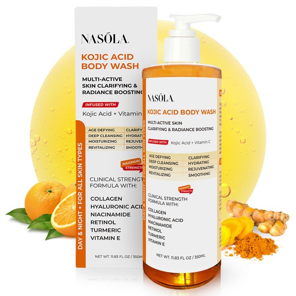 Nasola Kojic Acid Soap Body Wash + Turmeric Vitamin C