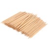 PROFICO Pack of 50 Wooden Sticks | Orange Wooden Sticks