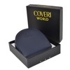 COVERI Tacco Men's Genuine Leather Coin Purse, blue