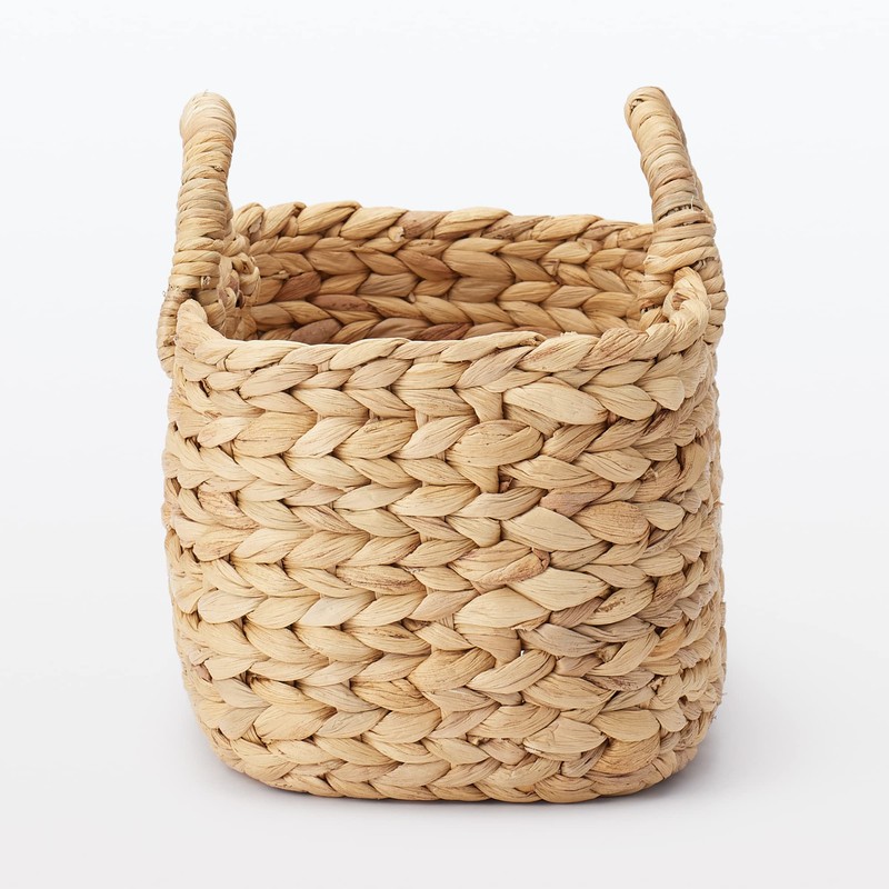 Mujin Ryohin Handled Oval Basket Small 37 x 18.5 x