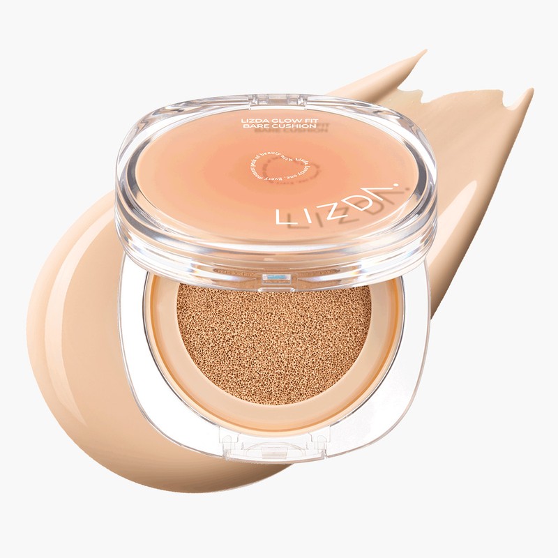 Lizda Glow Fit Bear Cushion SPF 50+ PA++++ 13gx2 (refill