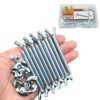 Matrelt 20 Pcs 1/4"-20 x2-1/2 Wing Screw Bolts and Wing