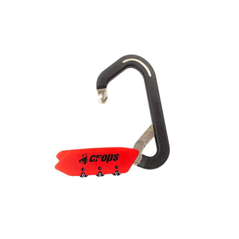 crops Carabiner Lock with Coil Wire ELK 3mm x 1500mm