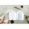 Bridal Feud Bridal Shower Games, 25 Blue Floral Wedding Game