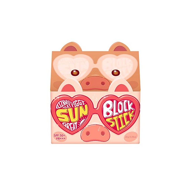 ELIZAVECCA MILKY PIGGY SUN GREAT BLOCK STICK - Protector solar