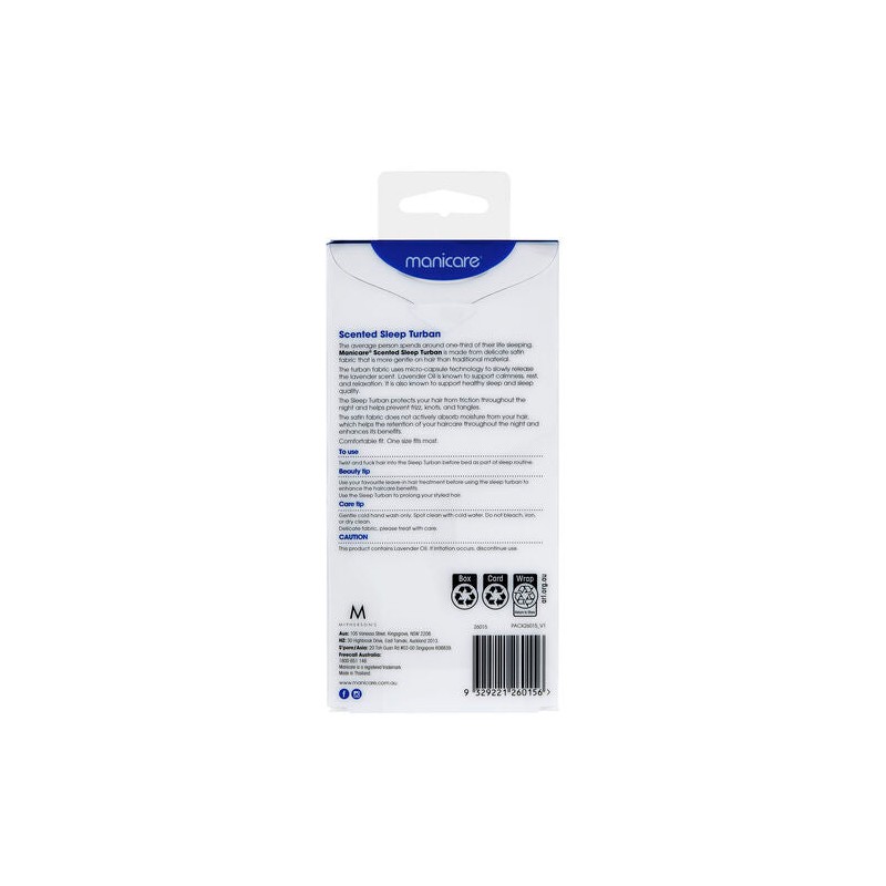 Manicare Scented Sleep Turban