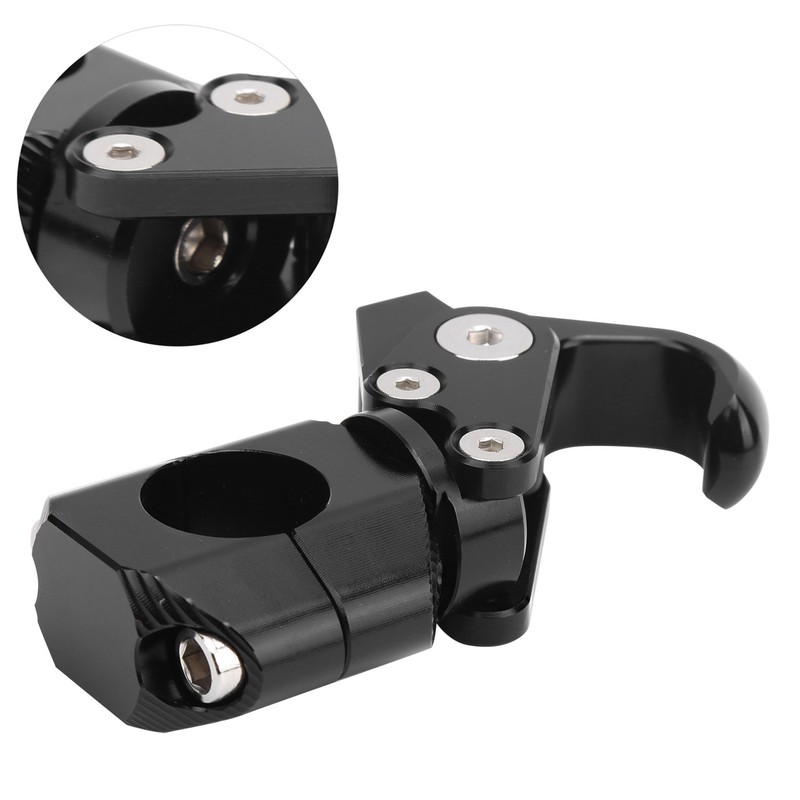 Motorcycle Handlebar Claw Hook Folding Universal Helmet Storage Hanger Holder