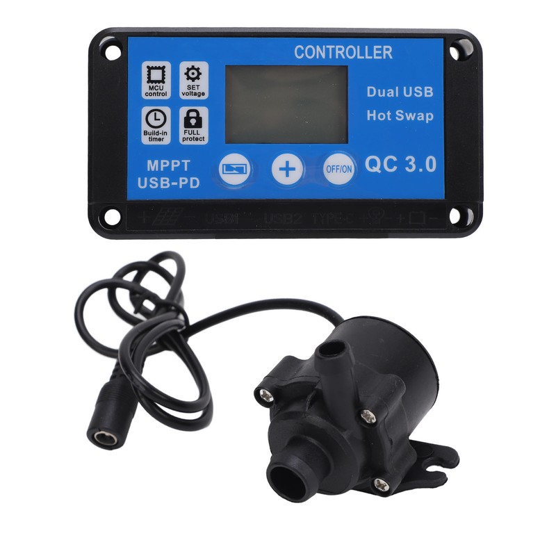 Fountain Water Pump Portable Submersible Fountain Pump with Timing Control