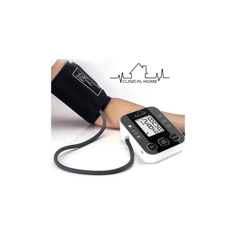 Medidor De Presion Arterial Para Brazo Oximetro Y Termometro Negro