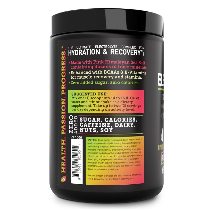 Zeal Electrolyte Powder - 90 Servings | Keto Electrolytes Powder