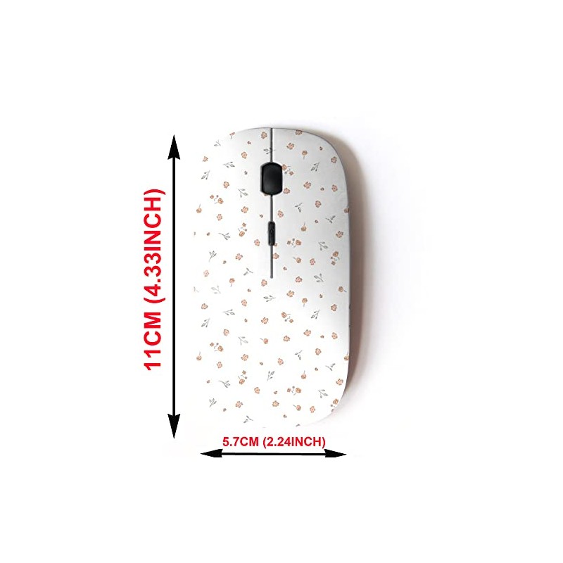 2.4G Wireless Mouse with Cute Pattern Design for All Laptops