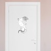 Extra Large 460mm 'Leopard Gecko' Permanent Sticker Decal for Cars/Windows/Bins/Walls