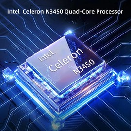 Morostron 14.1 inch Laptop Computer,Celeron Quad-Core Up to 2.2 GHz,4GB RAM and 192GB SSD,Win11 Laptop Computers with FHD IPS,Slim and Lightweight Notebook,Work and Students laptops,Gray,WPS