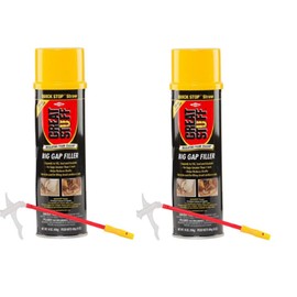 GREAT STUFF Big Gap Filler Insulating Foam Sealant with Quick Stop Straw, 16-Ounce 2-Pack