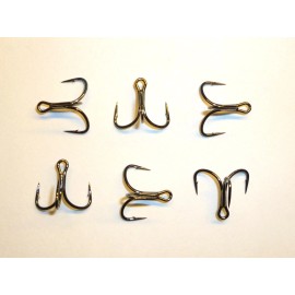 Mustad (25) Mustad KVD-Elite TG76NP-BN Short-Shank 1X Triple-Grip (Size 8) UltraPoint