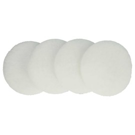 vhbw 4x Pollen Filters Compatible with Zehnder ComfoSpot Twin40 Ventilation Device - Air Filter, White