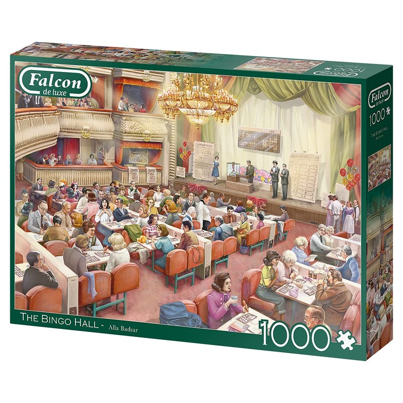Falcon 11316 The Bingo Hall 1000 Pieces de Luxe Jigsaw