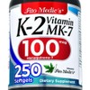 FITO MEDIC'S Lab |Vitamin K2 |k2 Vitamin Supplement |Vitamin k |250 softgels |100 mcg |, 1 unit, 250 tablets / FITO MEDIC'S Lab | Vitamin k2 | k2 Vitamin Supplement | Vitamin k | 250 softgels | 100 mcg |, 1개, 250정